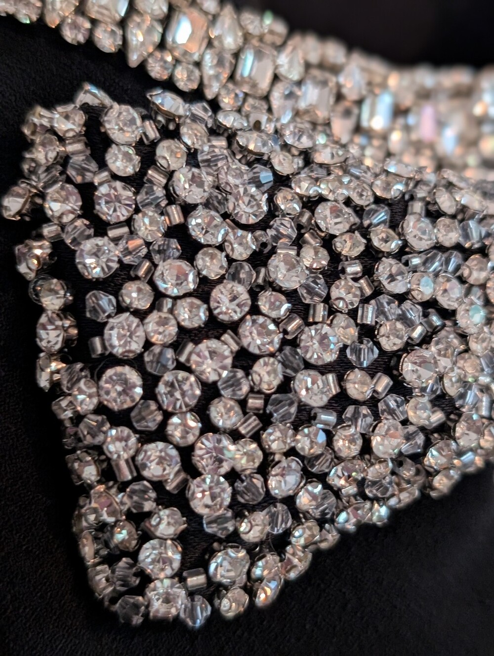Alice And Olivia Sophie Embellished Black Mini Dress NWT - Picture 5 of 7